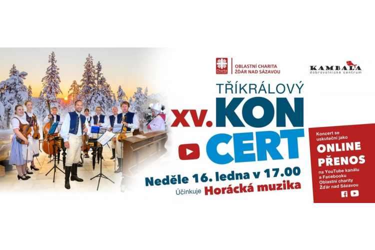 Tříkrálový koncert 2022
